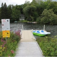 Photo : Jacinthe Laliberté    Un accès facile pour une promenade agréable pour toute personne qui se présentait au parc Irénée-Benoit.