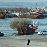 Khasab au nord du pays, un dhow traditionnel pour la pêche. Photo Diane Brault