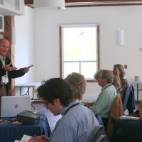 Gilbert Tousignant du Comité régional pour la protection des falaises – Photo courtoisie