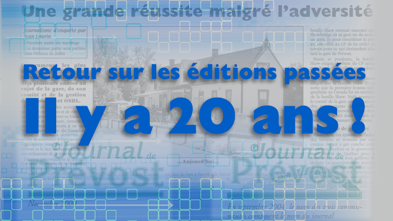 Journal des citoyens - Il y a 20 ans