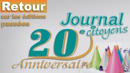 Les 20 ans du journal des citoyens