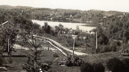 La route du lac Guindon